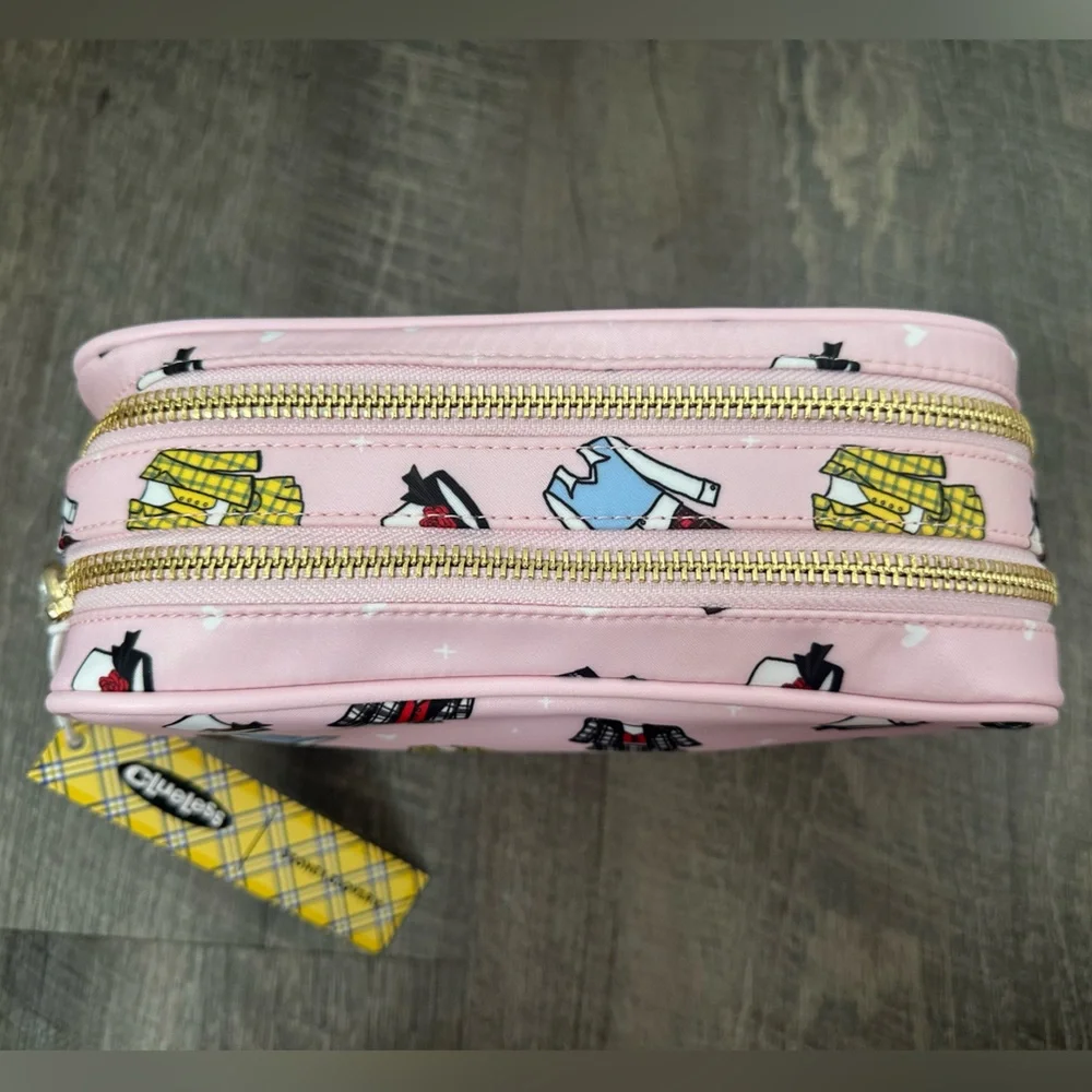NWT Stoney Clover Lane Clueless Double Zip Pouch - Picture 2 of 11
